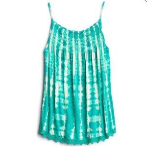 Luq “Julie” Crochet Trim Knit Tank SM